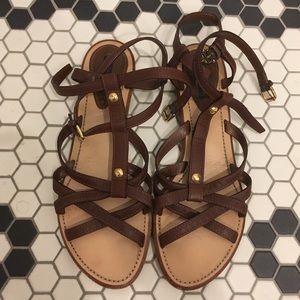Luis Vuitton Ethnic Flat Sandals